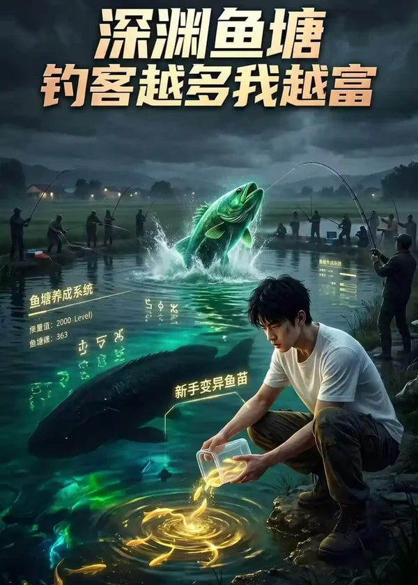 深渊鱼塘:钓客越多我越富封面