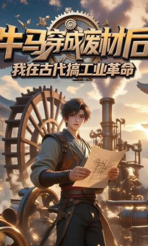 牛马穿成废材后，我在古代搞工业革命封面