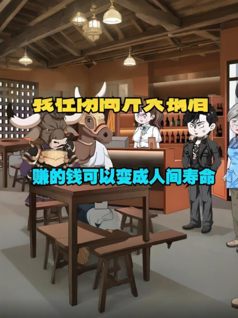 我在阴间开了一家火锅店，赚的钱可以变成人间寿命。封面