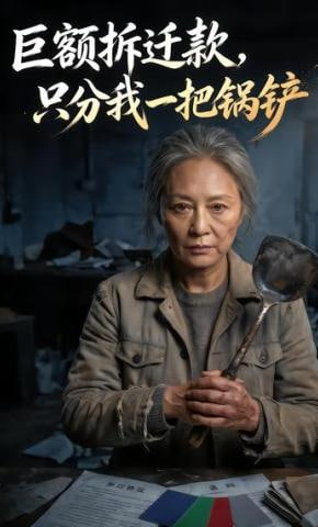 巨额拆迁款，只分我一把锅铲封面