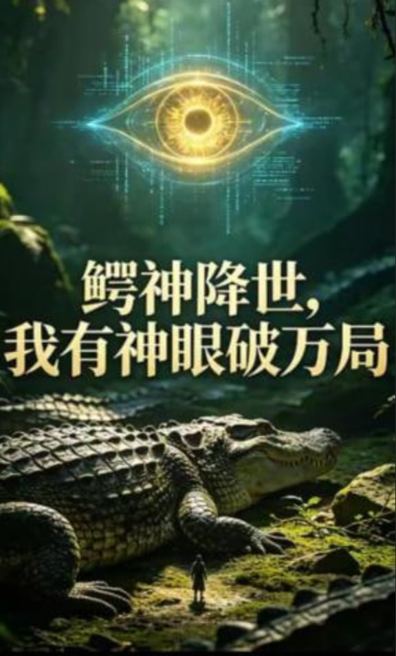 鳄神降世，我有神眼破万局封面