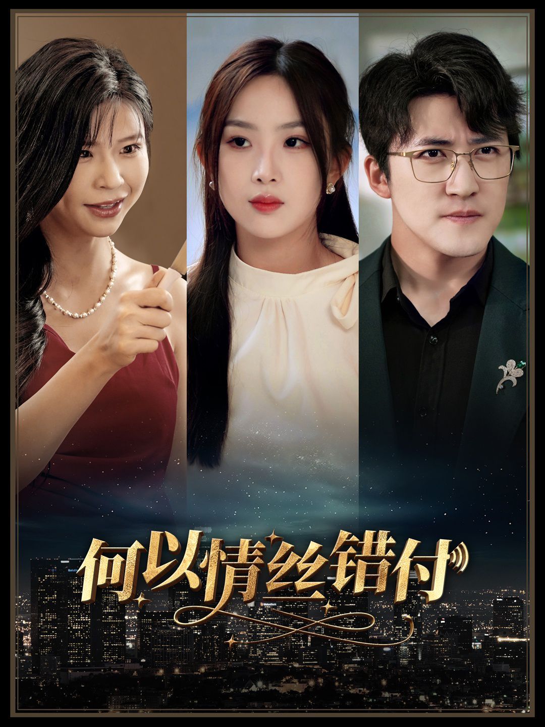 何以青丝错付封面