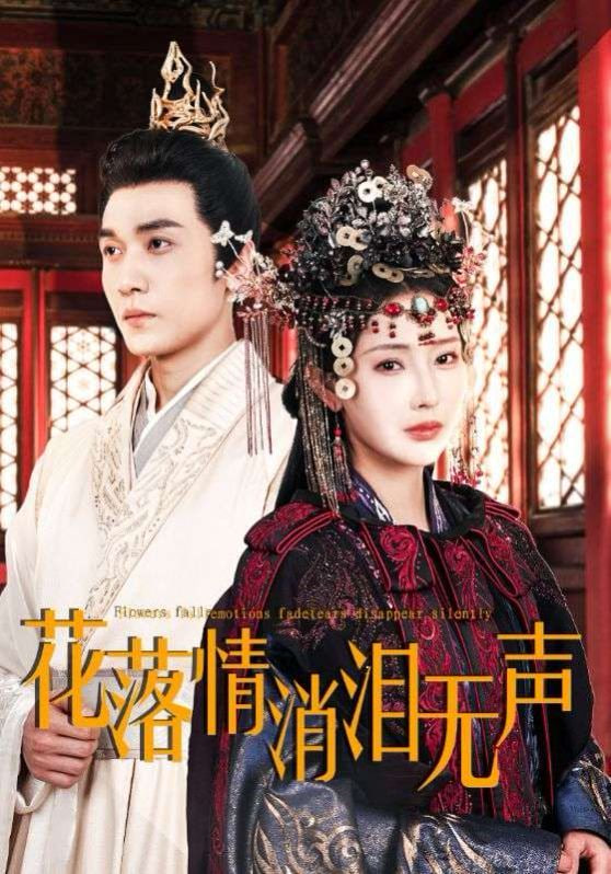 花落情消泪无声封面