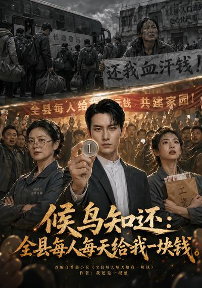 候鸟知还:全县每人每天给我一块钱封面