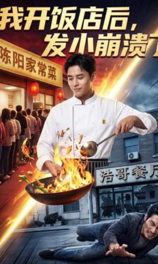 我开饭店后，发小崩溃了封面