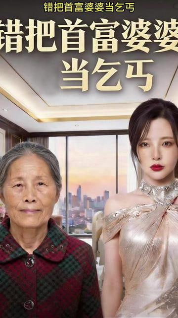 错把首富婆婆当乞丐封面
