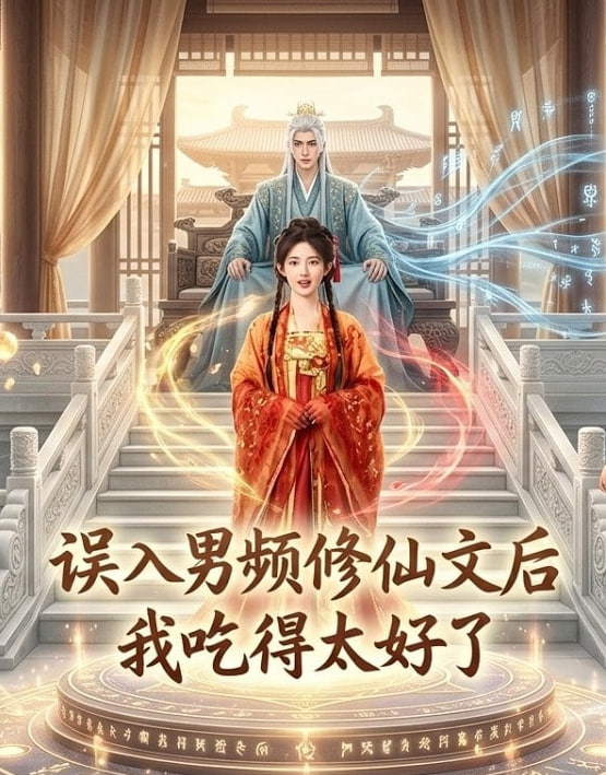误入男频修仙文后，我吃得太好了封面