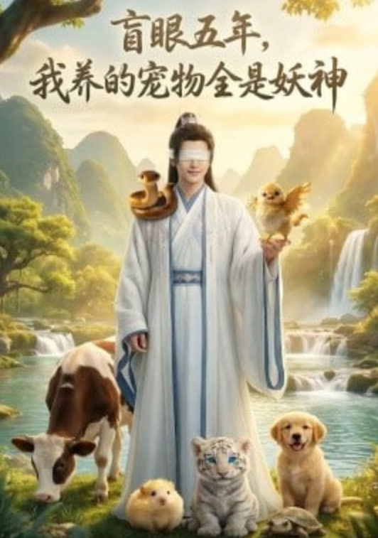 盲眼五年，我养的宠物全是妖神封面