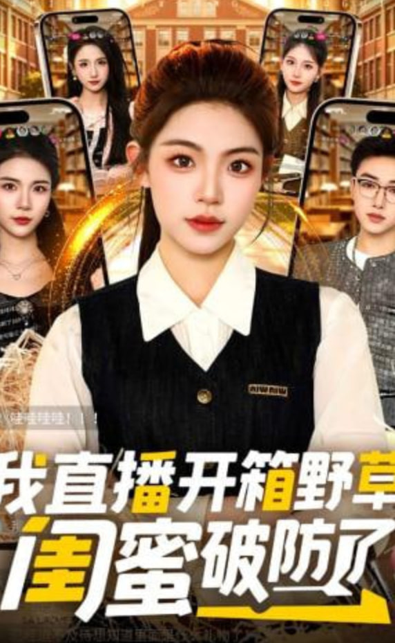 我直播开箱野草，闺蜜破防了封面