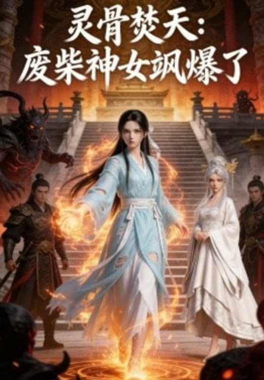 灵骨焚天：废柴神女飒爆了封面