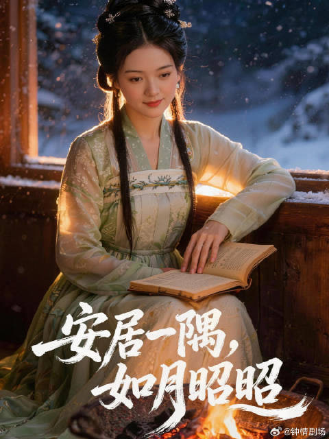 安居一隅，如月昭昭封面