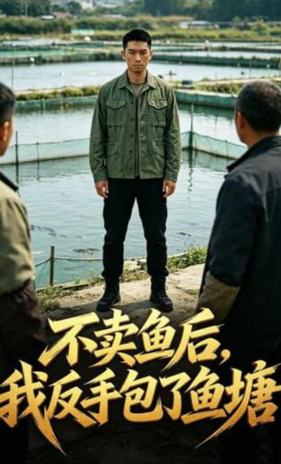 不卖鱼后，我反手包了鱼塘封面