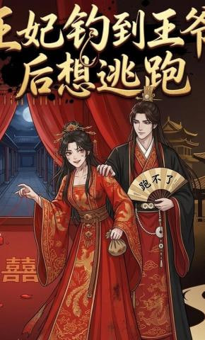 王妃钓到王爷后想逃跑封面