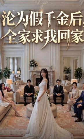 沦为假千金后，全家求我回家封面