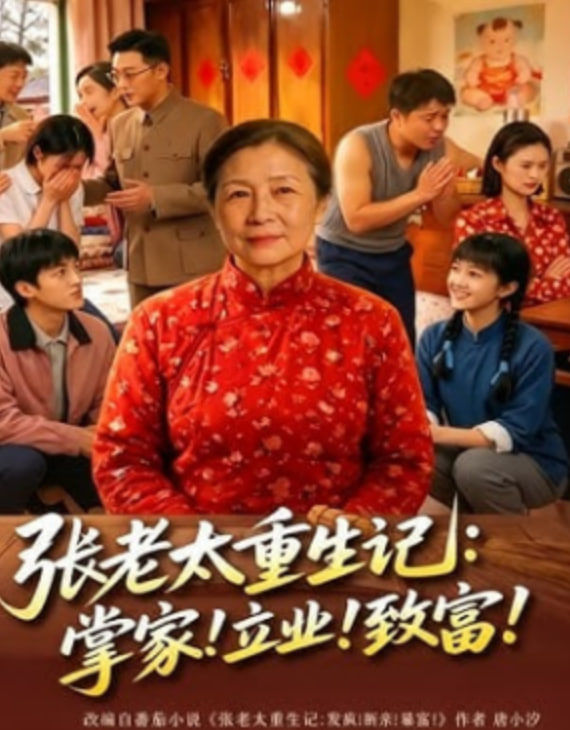 张老太重生记：掌家！立业！致富！封面