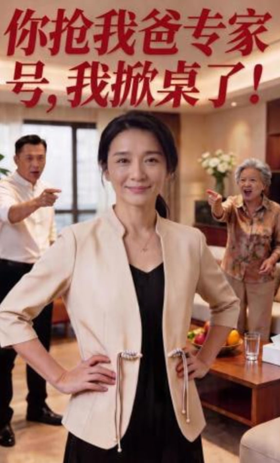 你抢我爸专家号,我掀桌了!封面