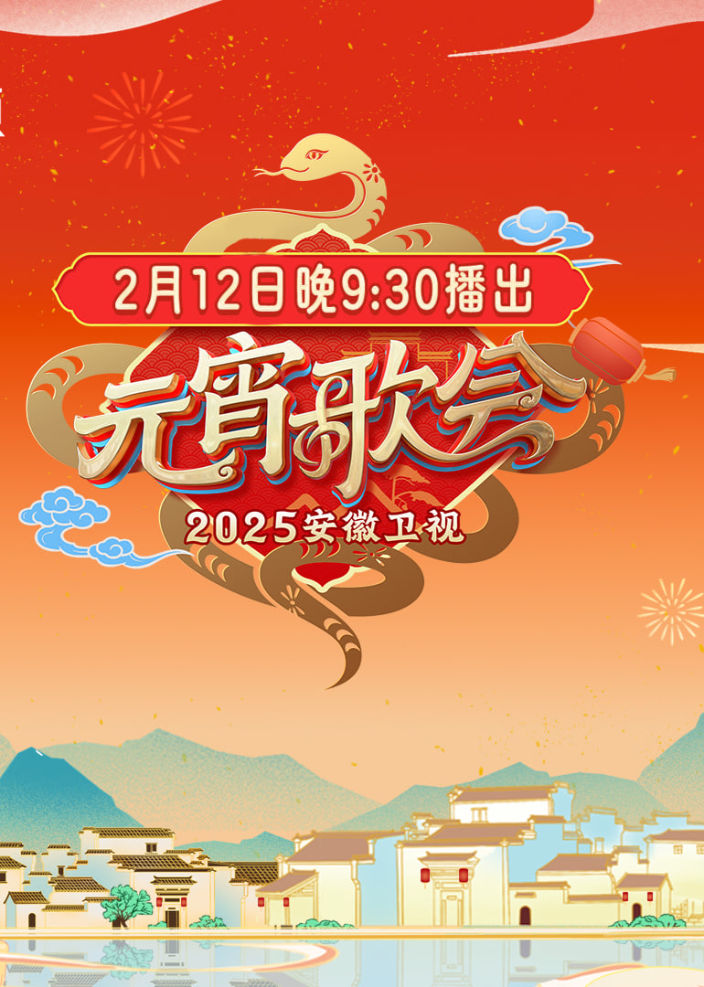 2025安徽卫视元宵晚会封面