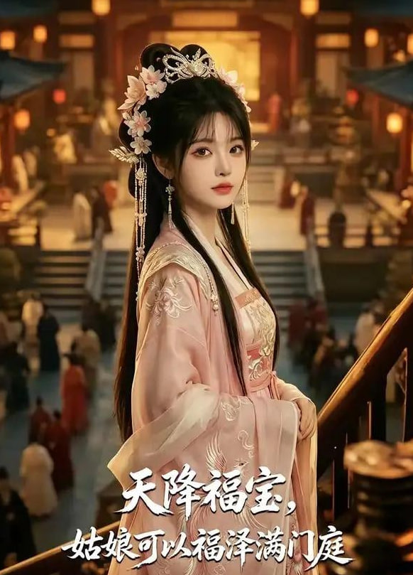 天降福宝，姑娘可以福泽满门庭封面