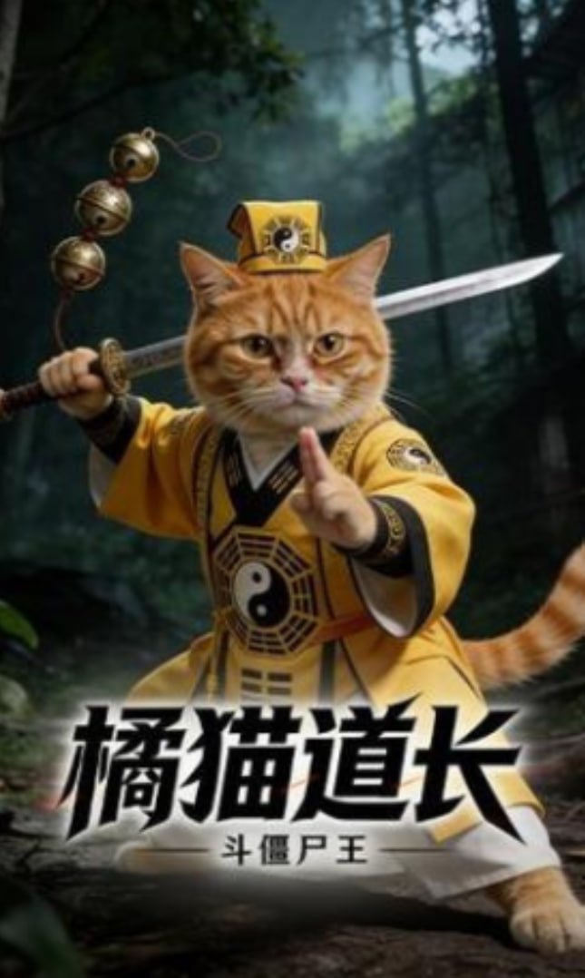 橘猫道长斗僵尸王封面