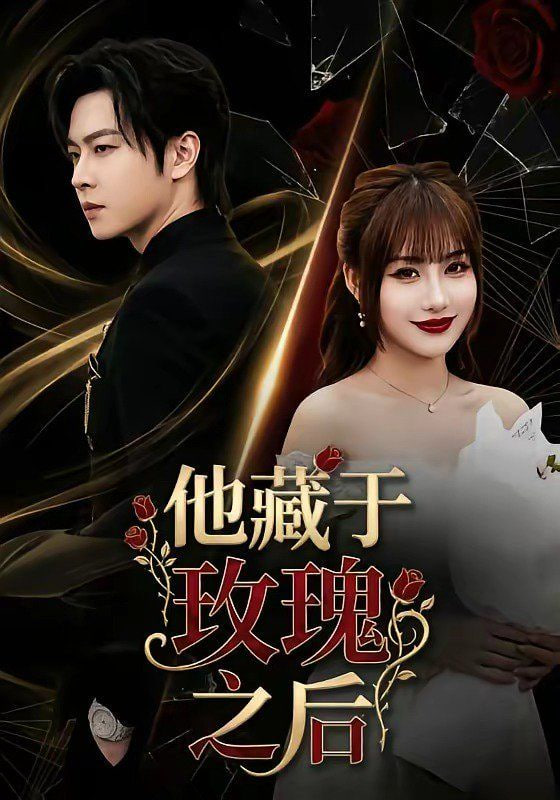 他藏于玫瑰之后封面
