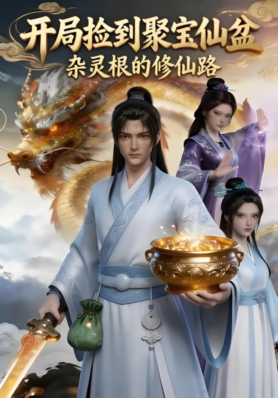开局捡到聚宝仙盆，杂灵根的修仙路封面