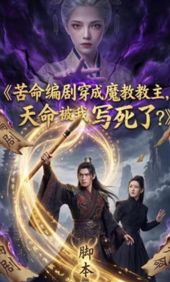 苦命编剧穿成魔教教主，天命被我写死了？封面