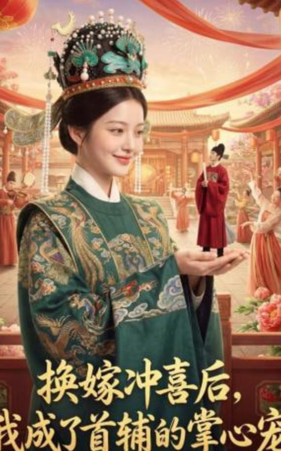 换嫁冲喜后，我成了首辅的掌心宠封面