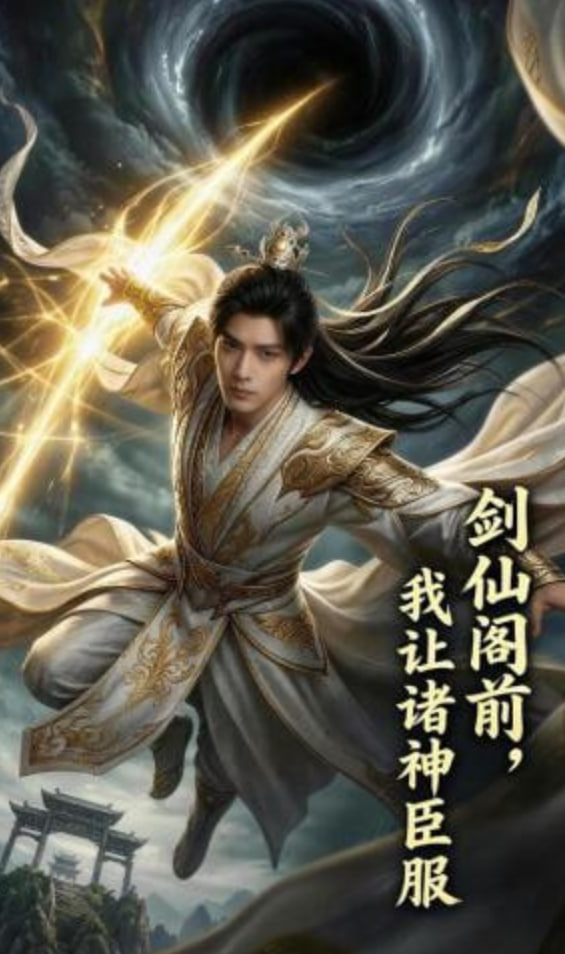 剑仙阁前，我让诸神臣服封面