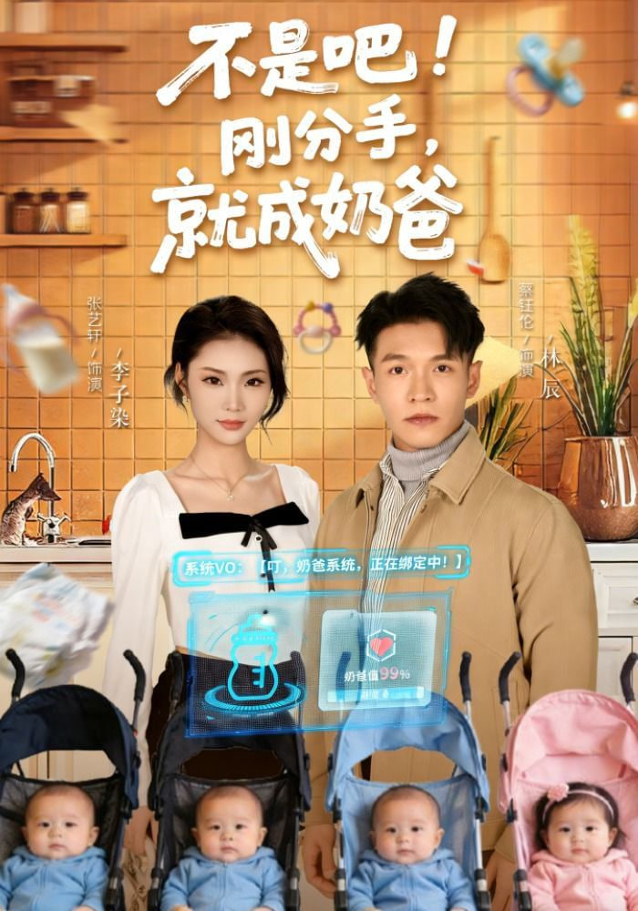不是吧！刚分手，就成奶爸(不是吧刚分手就成奶爸)封面