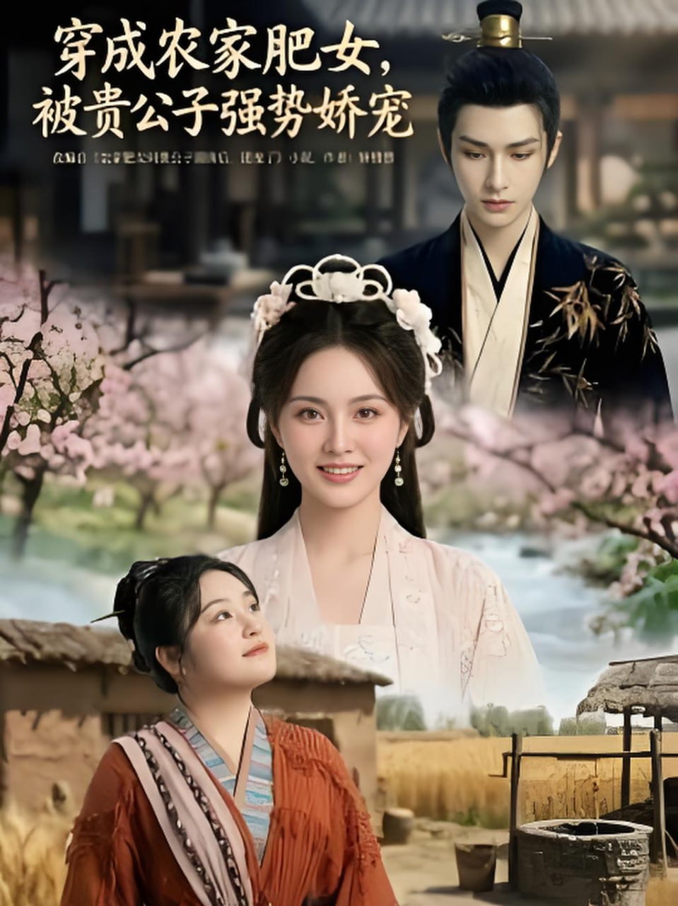 穿成农家肥女，被贵公子强势娇宠封面