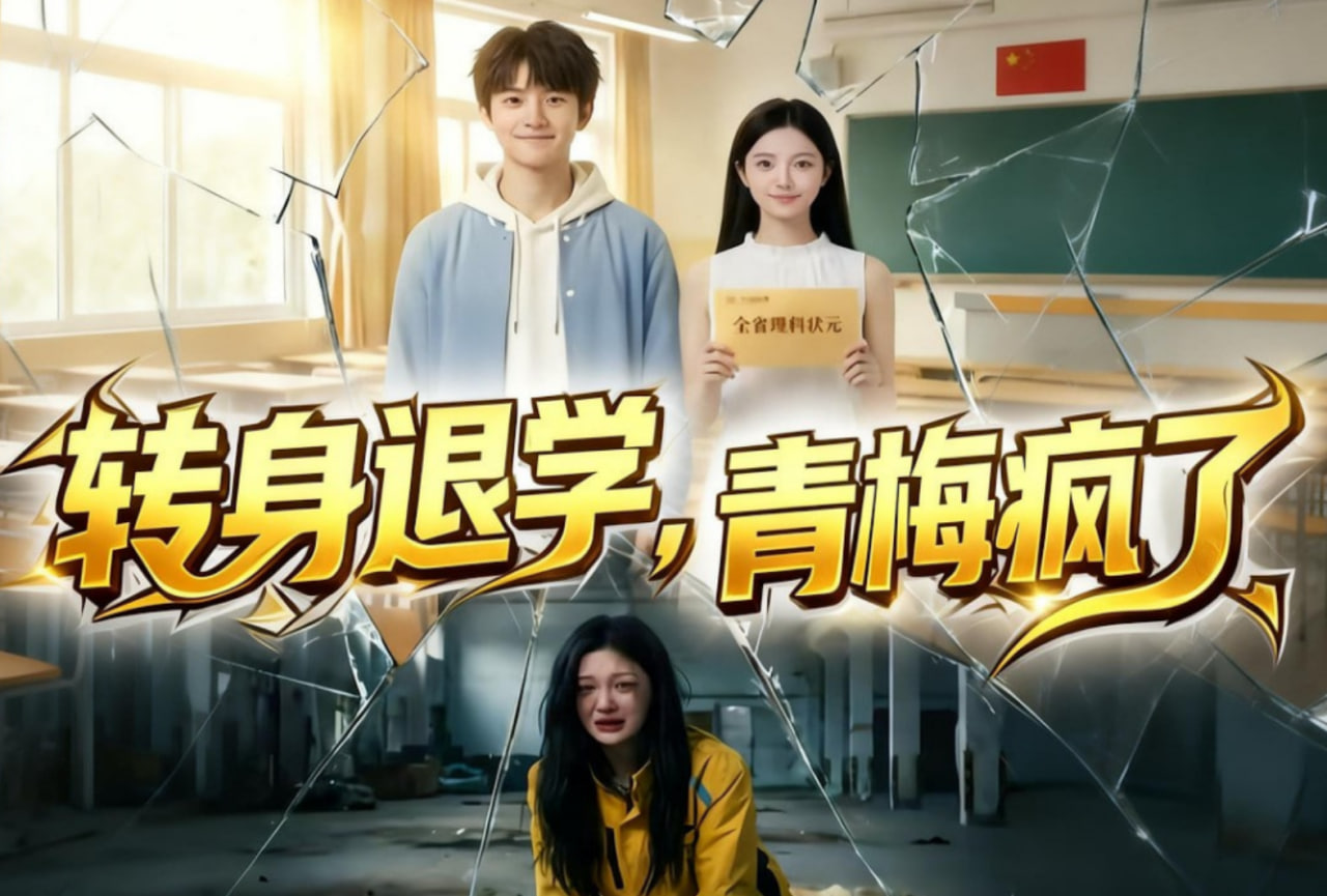 转身退学，青梅疯了封面