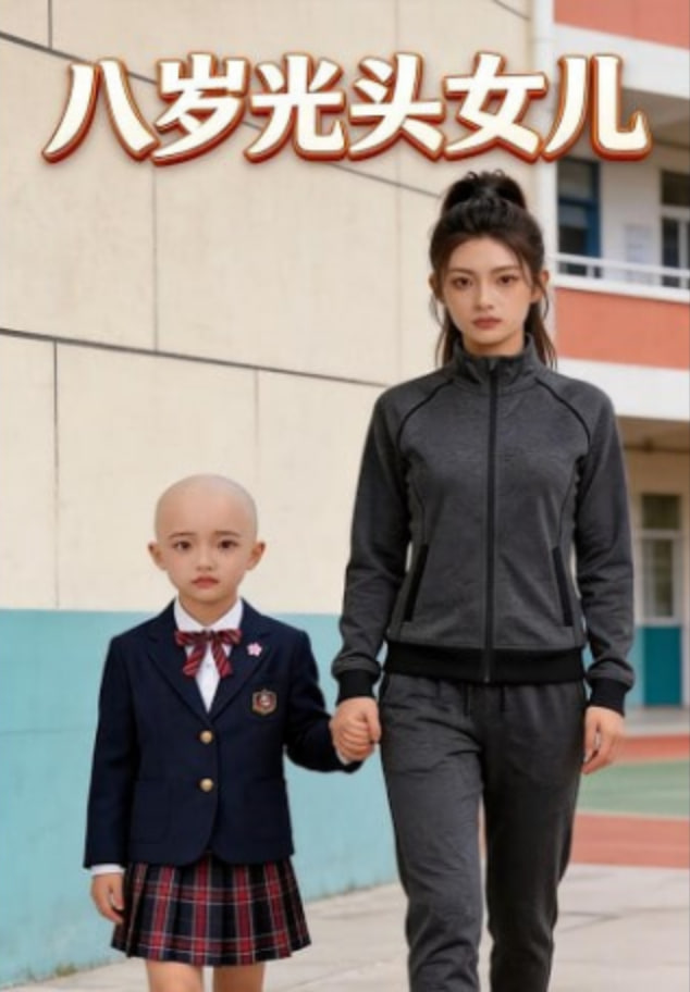 八岁光头女儿封面