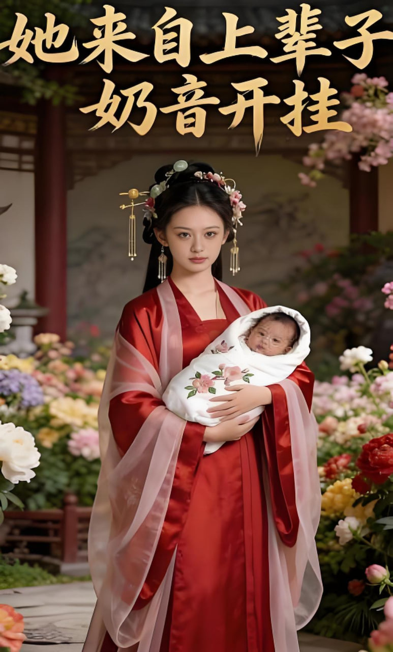 她来自上辈子，奶音开挂封面