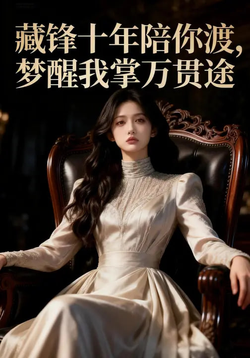 藏锋十年陪你渡，梦醒我掌万贯途封面