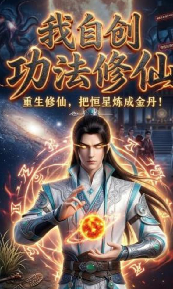 我自创功法修仙封面