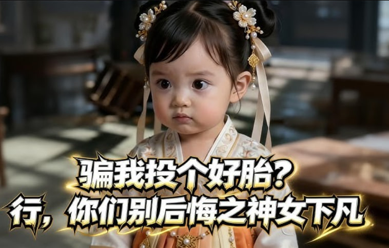 骗我投个好胎_行，你们别后悔之神女下凡封面