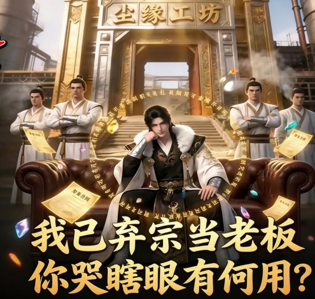 我已弃宗当老板，你哭瞎眼有何用封面