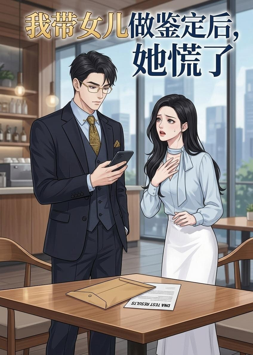 我带女儿做鉴定后，她慌了封面