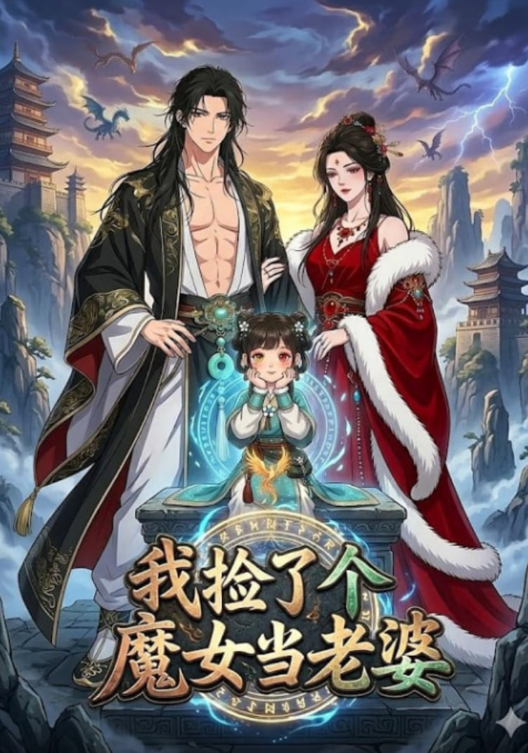我捡了个魔女当老婆封面