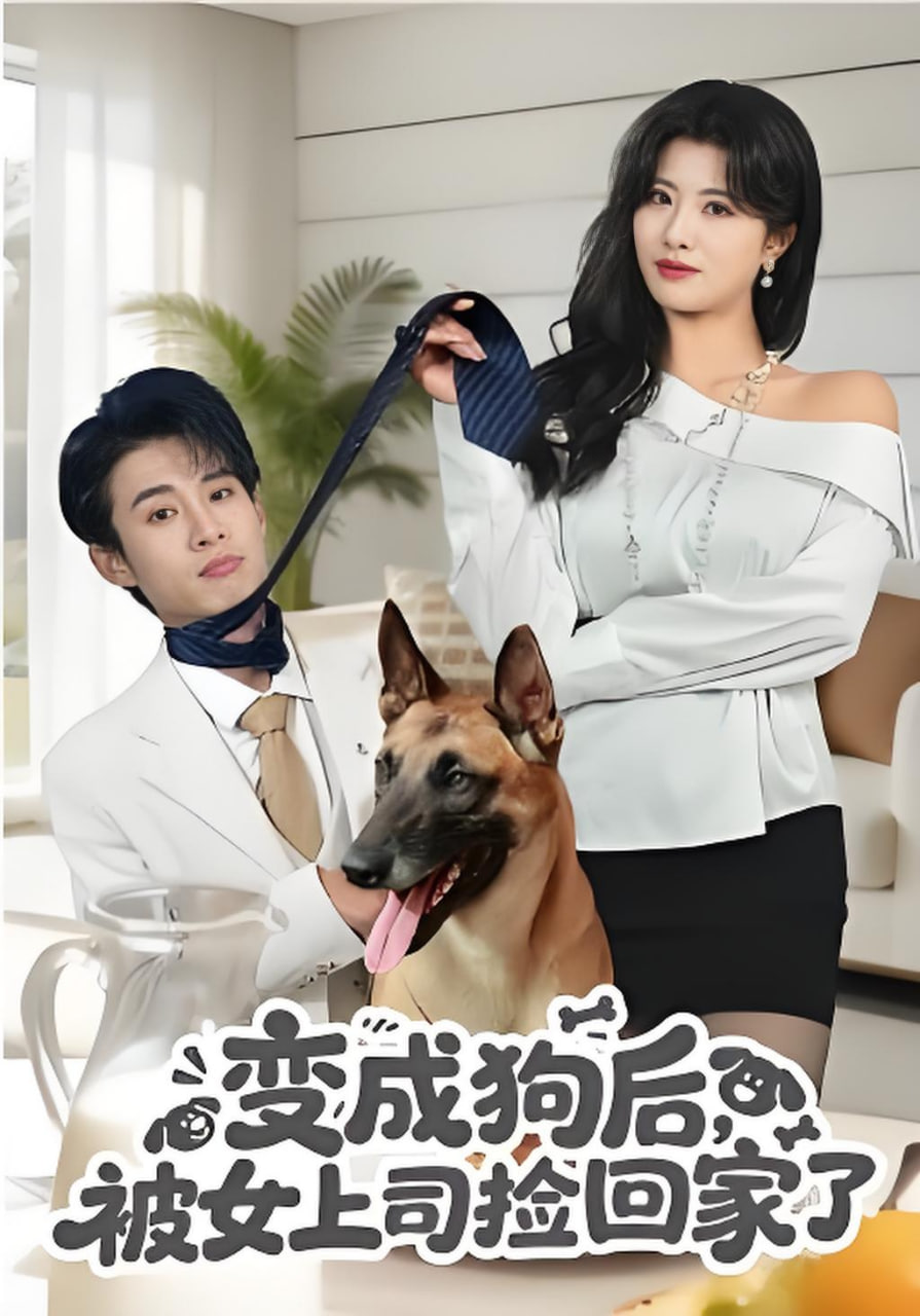 变成狗后，被女上司捡回家了封面