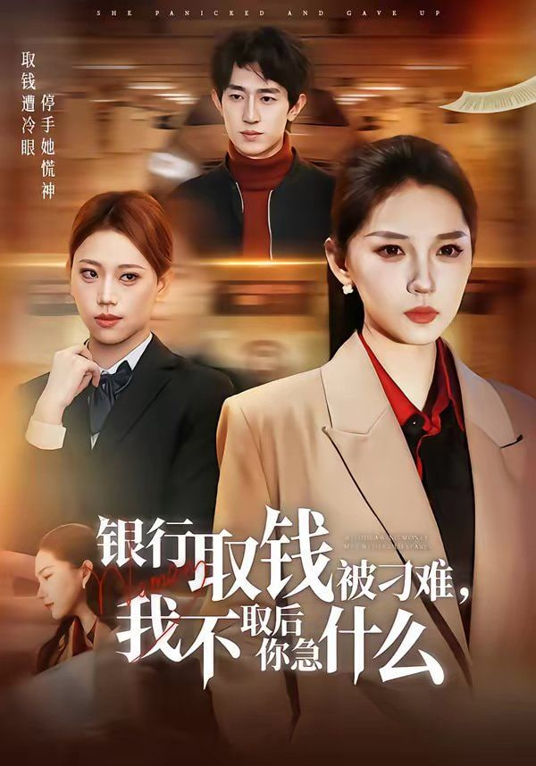 银行取钱被刁难，我不取后你急什么封面