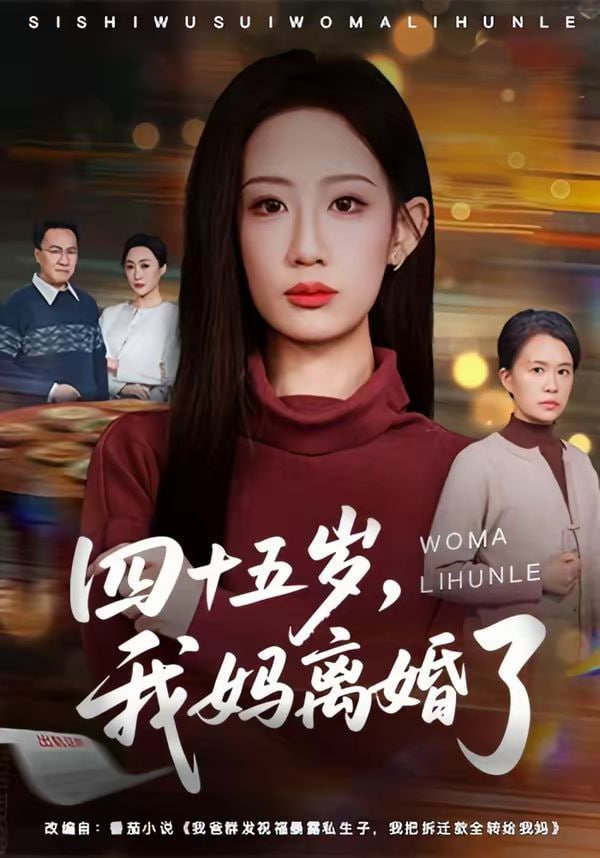 四十五岁，我妈离婚了封面