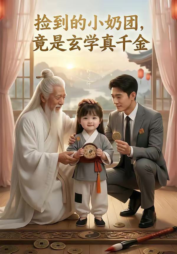 捡到的小奶团，竟是玄学真千金封面