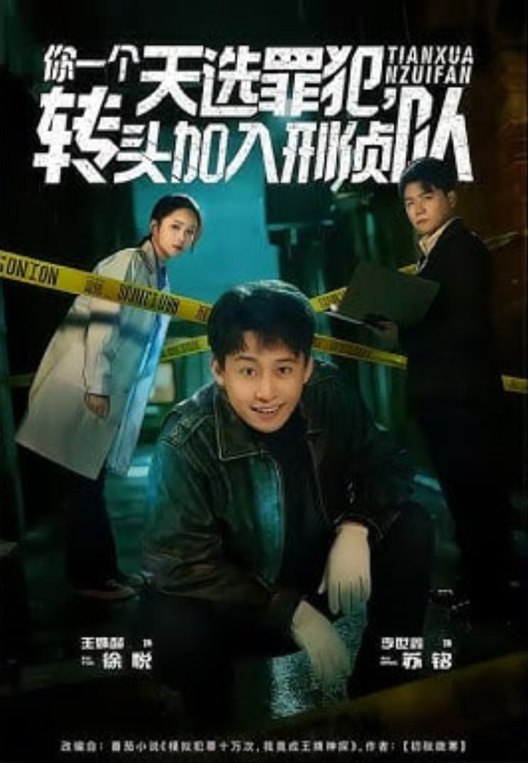 你一个天选罪犯，转头加入刑侦队封面