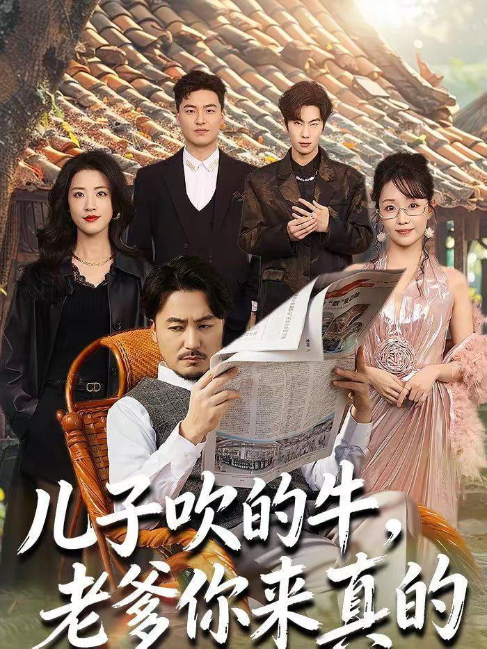 儿子吹的牛，老爹你来真的封面