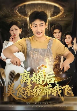 离婚后，美食系统带我飞封面
