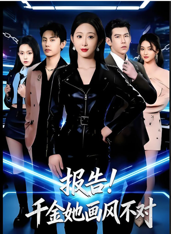 报告！千金她画风不对封面