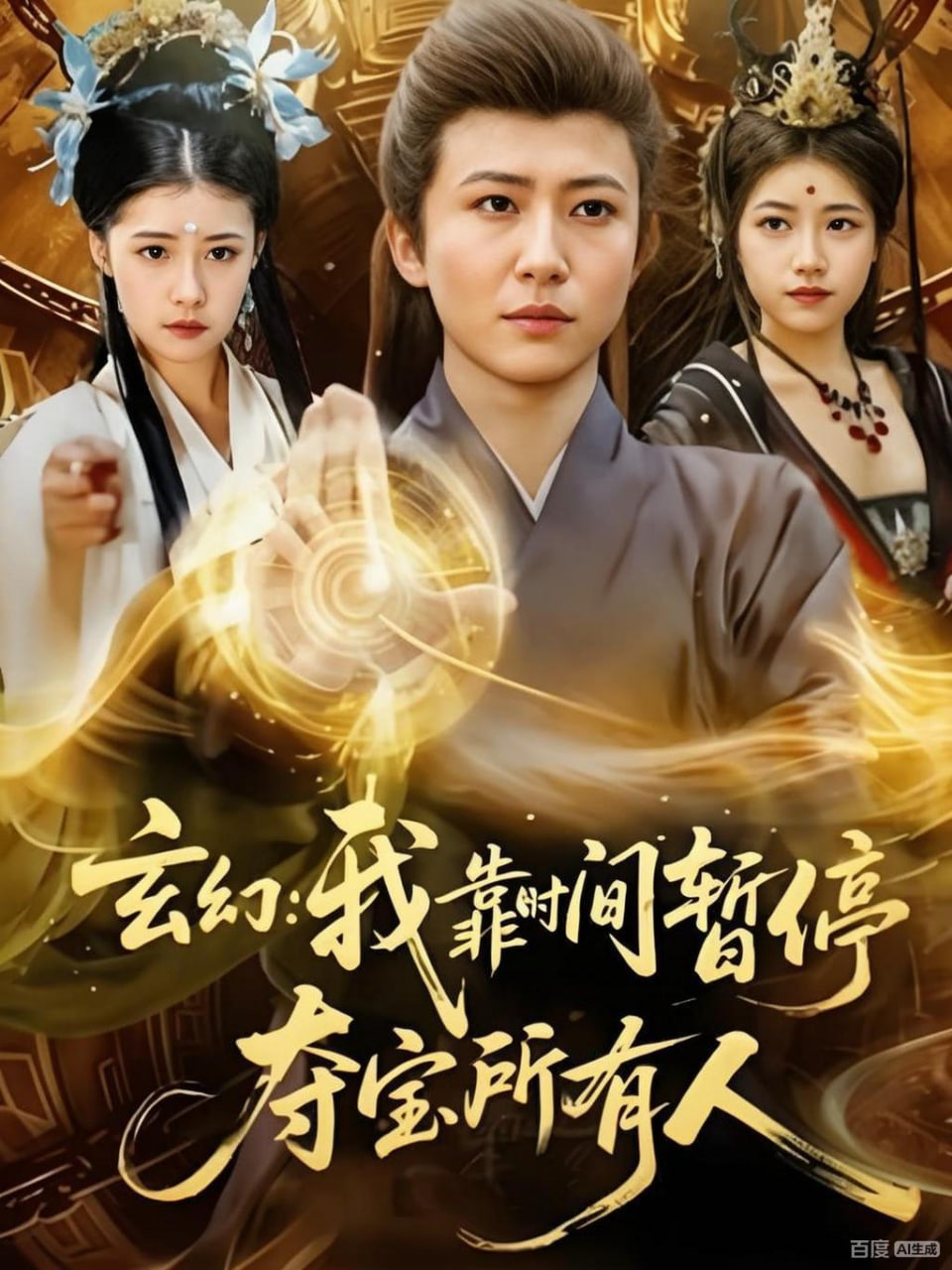 玄幻：我靠时间暂停，夺宝所有人（玄幻我靠时间暂停夺宝所有人）封面