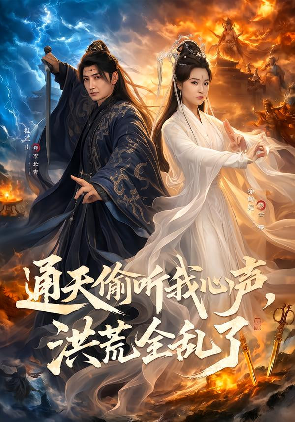 通天偷听我心声，洪荒全乱了封面