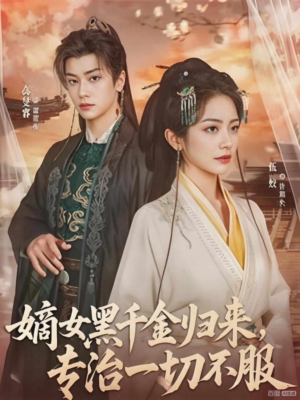嫡女黑千金归来，专治一切不服封面